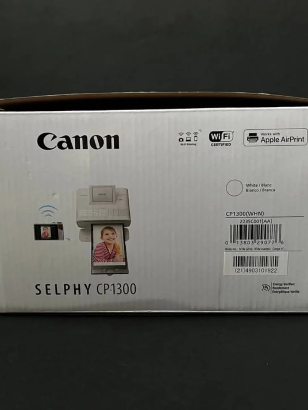 Canon SELPHY CP1300 Wireless Compact Photo Printer - Picture 3 of 8